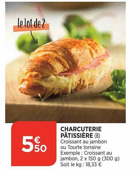 charcuterie pâtissière