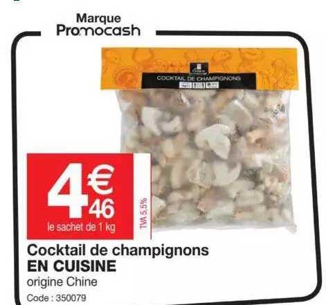 Cocktail De Champignons En Cuisine