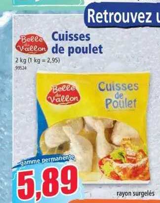 Cuisses De Poulet Belle Du Vallon