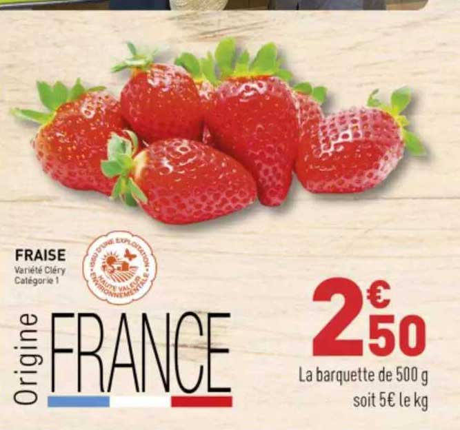 fraise cléry