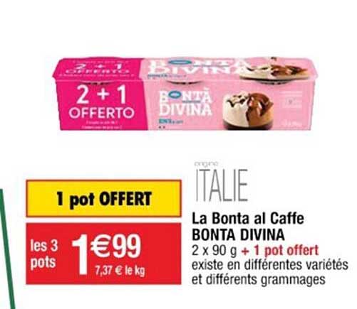 la bonta al caffe bonta divina