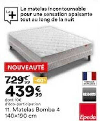 Matelas Bomba 4 140x190 Cm Epeda