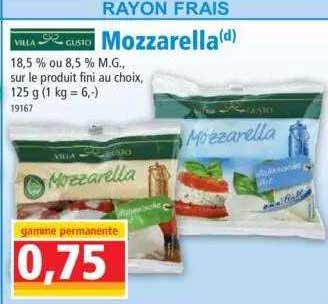 Mozzarella Villa & Gusto