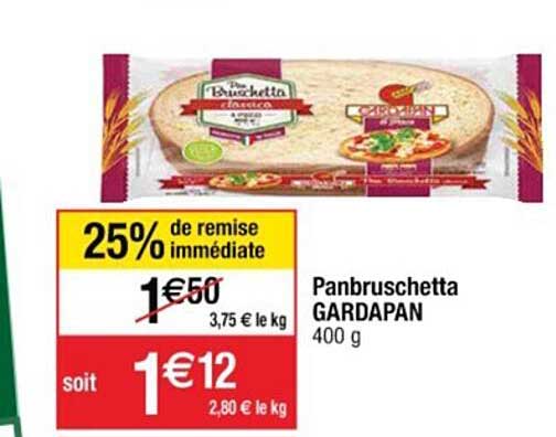 Panbruschetta Gardapan