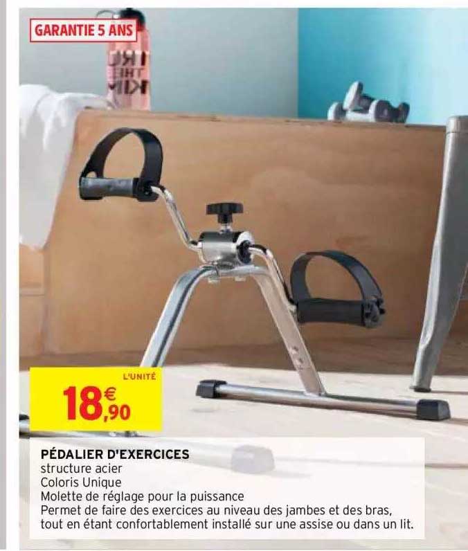 pédalier d'exercices