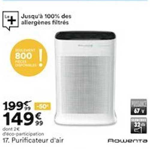purificateur d'air rowenta