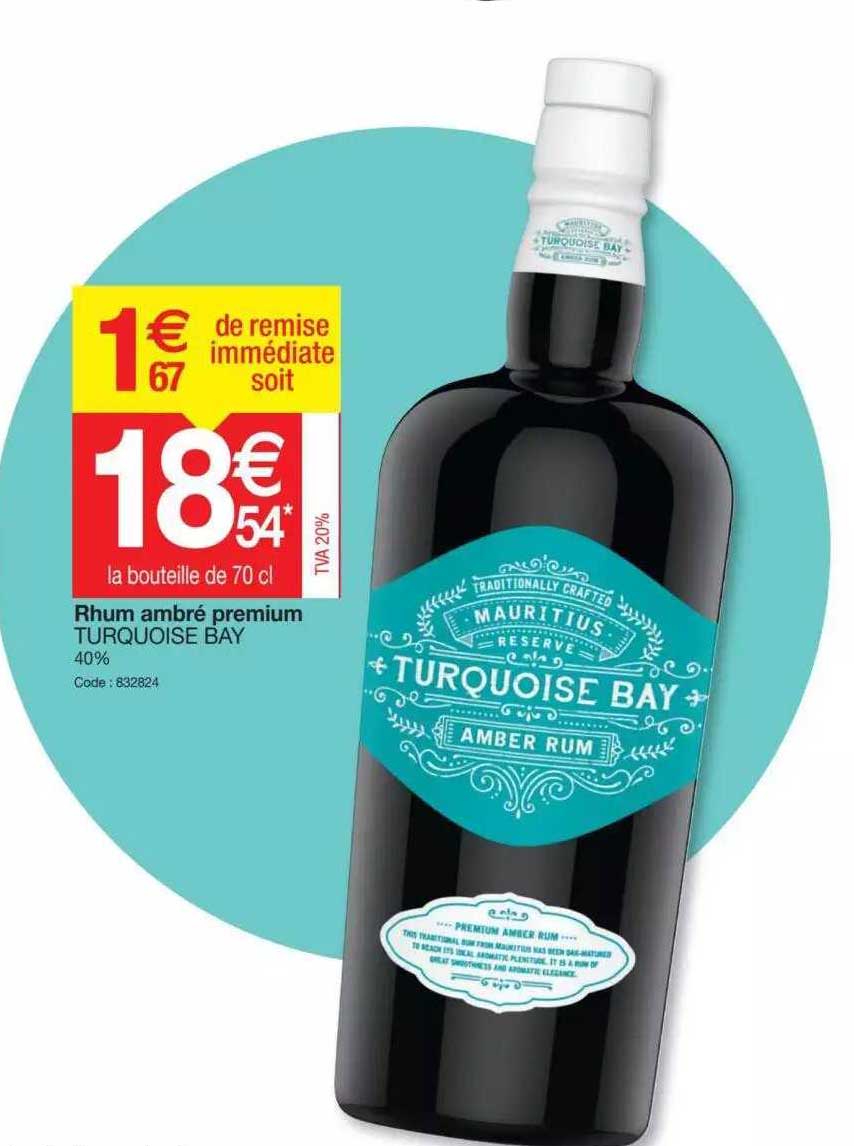 Rhum Ambré Premium Turquoise Bay