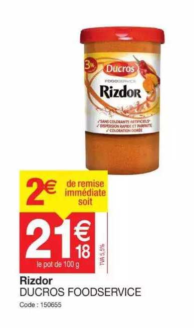 rizdor ducros foodservice