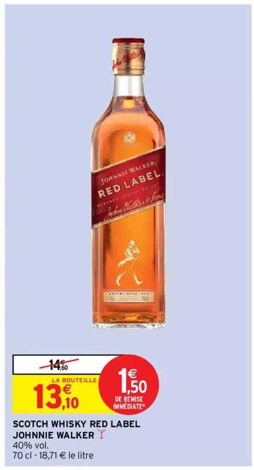 scotch whisky red label johnnie walker
