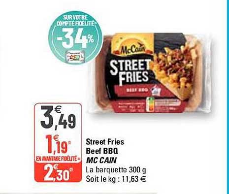 street fries beef bbq mc cain