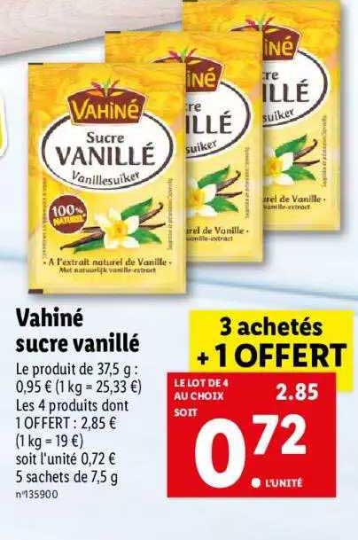 Sucre Vanillé Vahiné