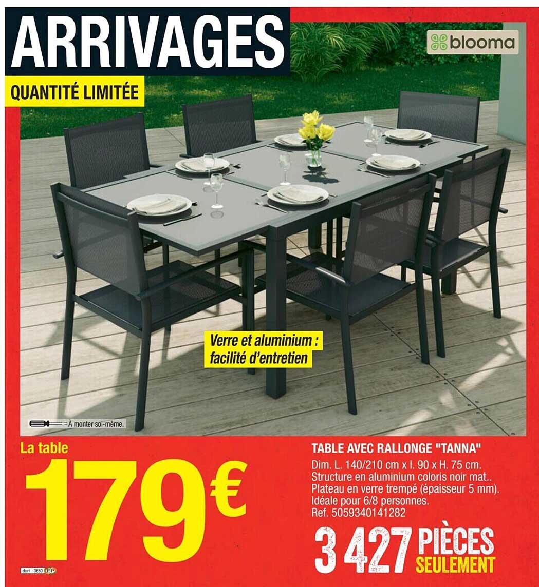 Table Avec Rallonge "tanna"