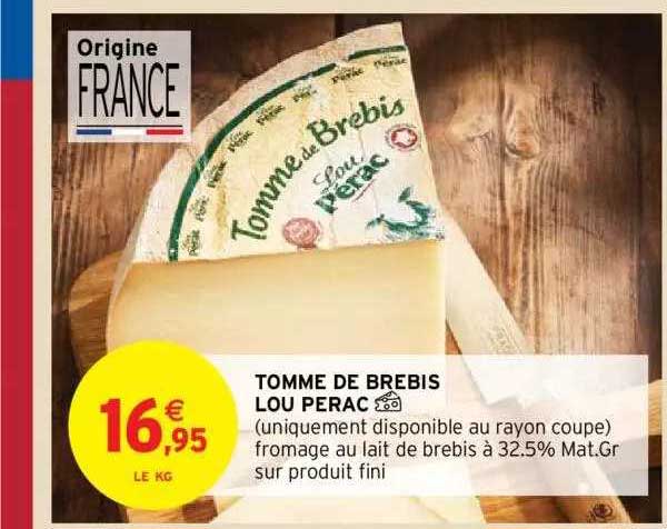 tomme de brebis lou pérac