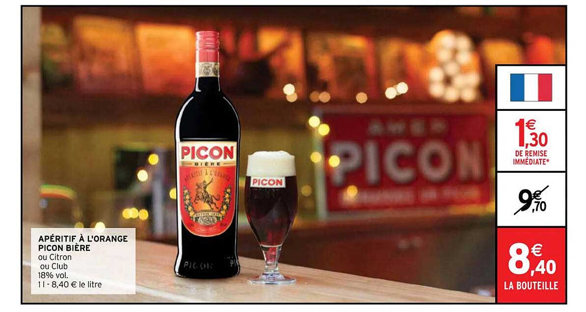 apéritif à l'orange picon bière