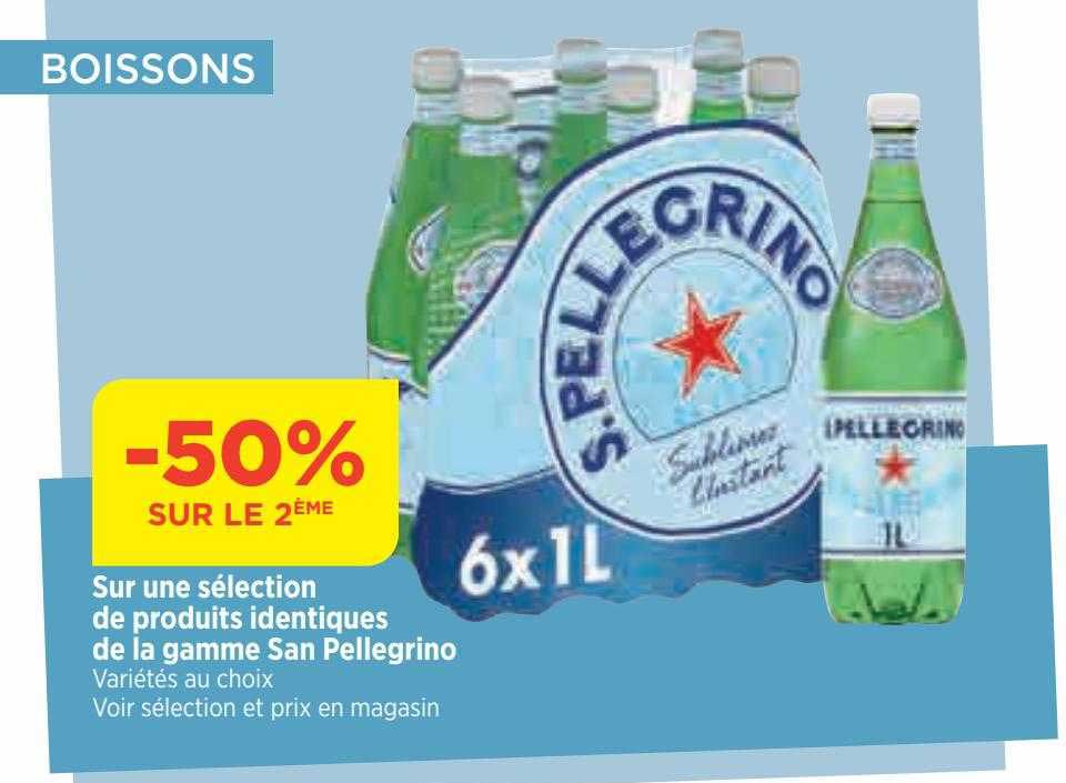 la gamme san pellegrino