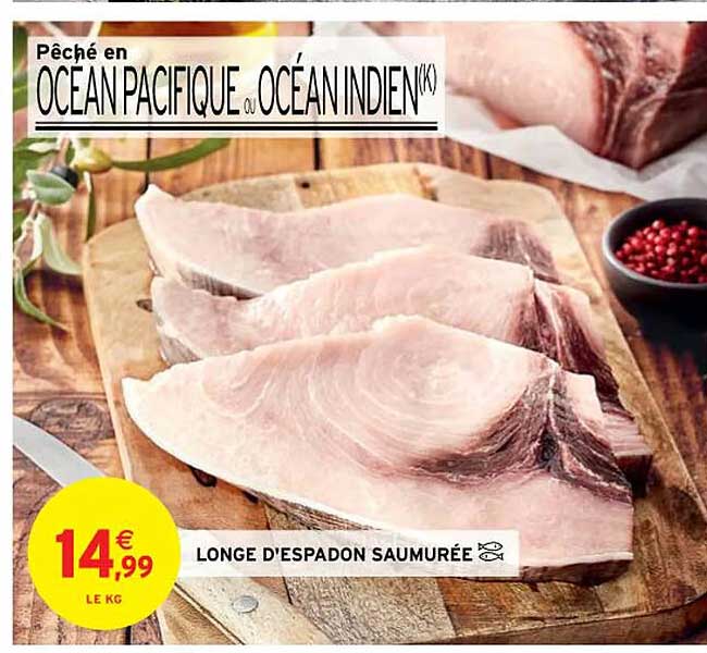 longe d'espadon saumurée