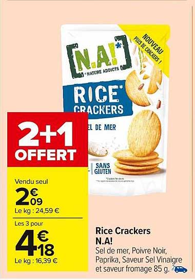 rice crackers n.a!