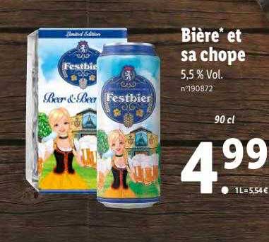 bière et sa chope festbier