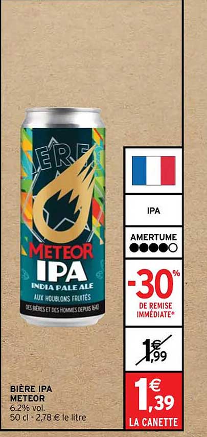 Bière Ipa Meteor