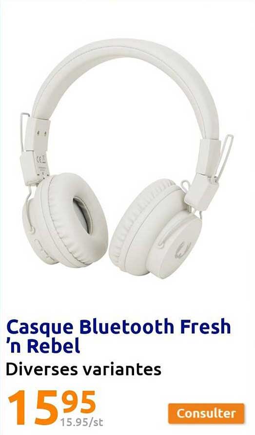 casque bluetooth fresh 'n rebel