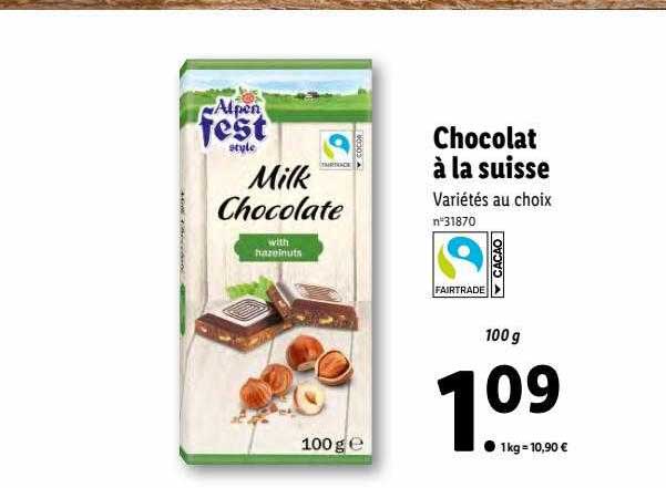 chocolat à la suisse alpen fest