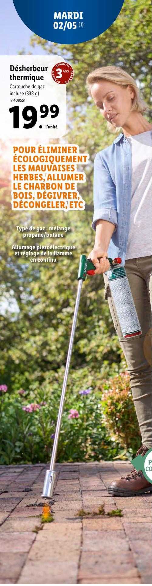 Désherbeur Thermique Parkside