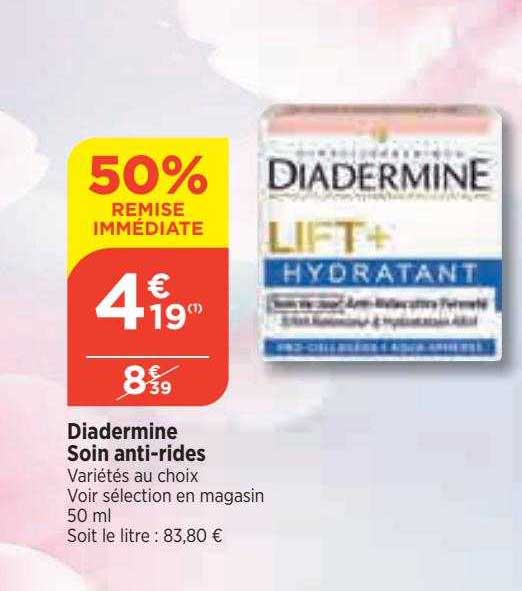 diadermine soin anti-rides