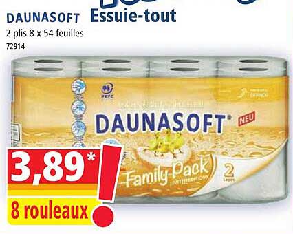 essuie-tout daunasoft