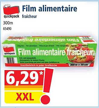 Film Alimentaire Quickpack