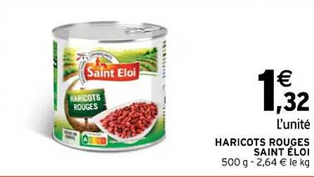 haricots rouges saint éloi