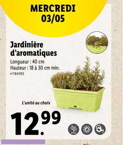 Jardinière D'aromatiques