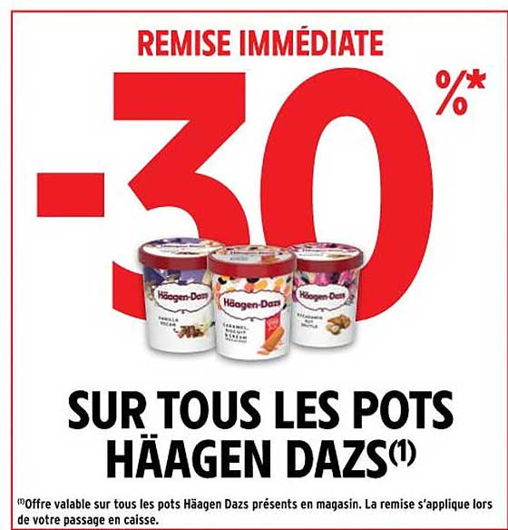 les pots häagen dazs