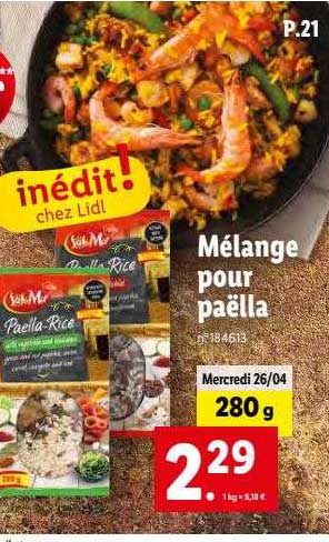 mélange pour paëlla sol & mar