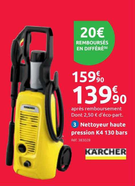nettoyeur haute pression k4 130 bars kärcher