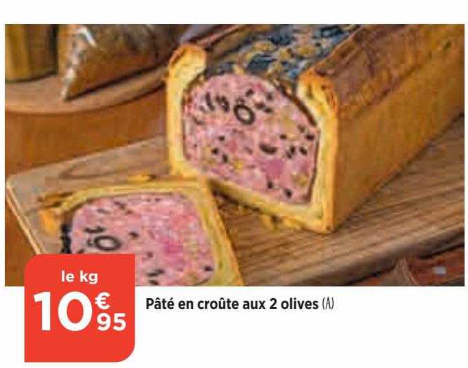 Pâté En Croûte Aux 2 Olives