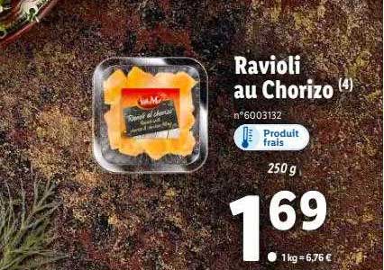 ravioli au chorizo sol & mar