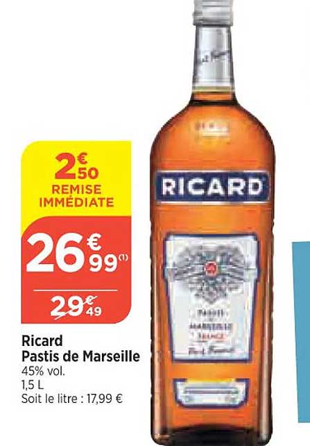 Ricard Pastis De Marseille