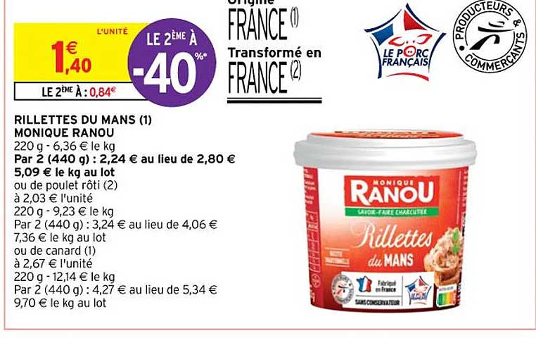 rillettes du mans monique ranou