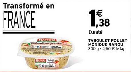 taboulé poulet monique ranou