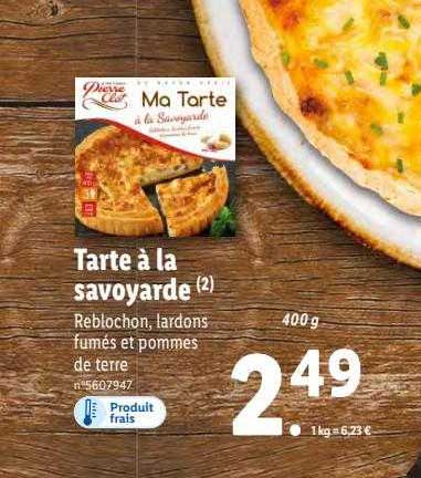 tarte à la savoyarde