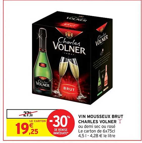 vin mousseux brut charles volner