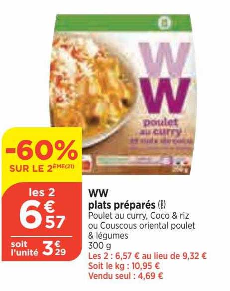 Ww Plats Préparés