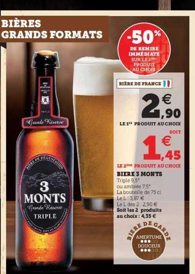 bière 3 monts