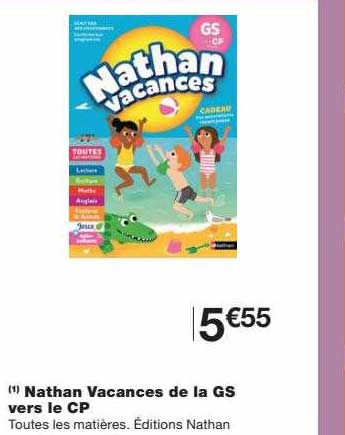 Nathan Vacances De La Gs Vers Le Cp