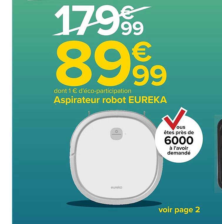 Aspirateur Robot Eureka