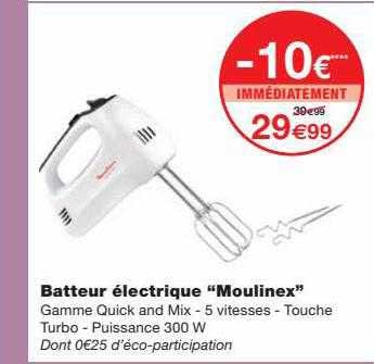 Batteur électrique "moulinex"