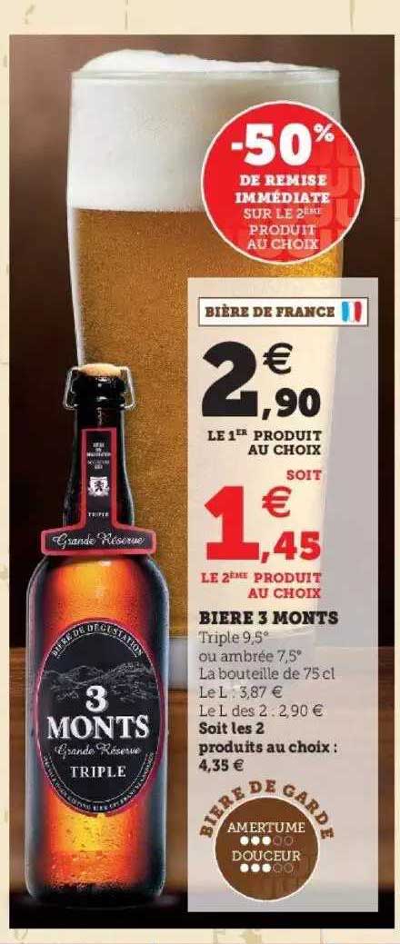 bière 3 monts