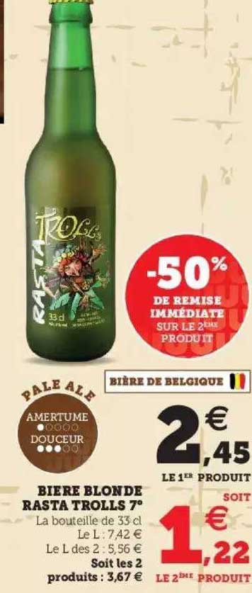 bière blonde rasta trolls 7°