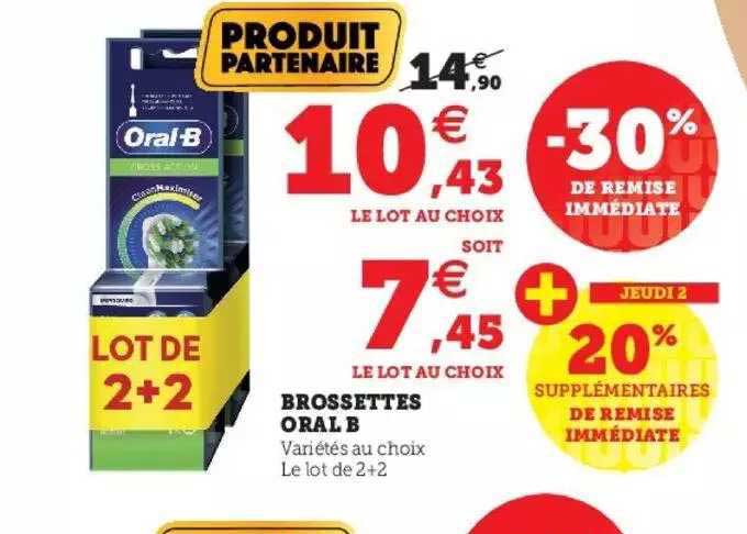 brossettes oral b