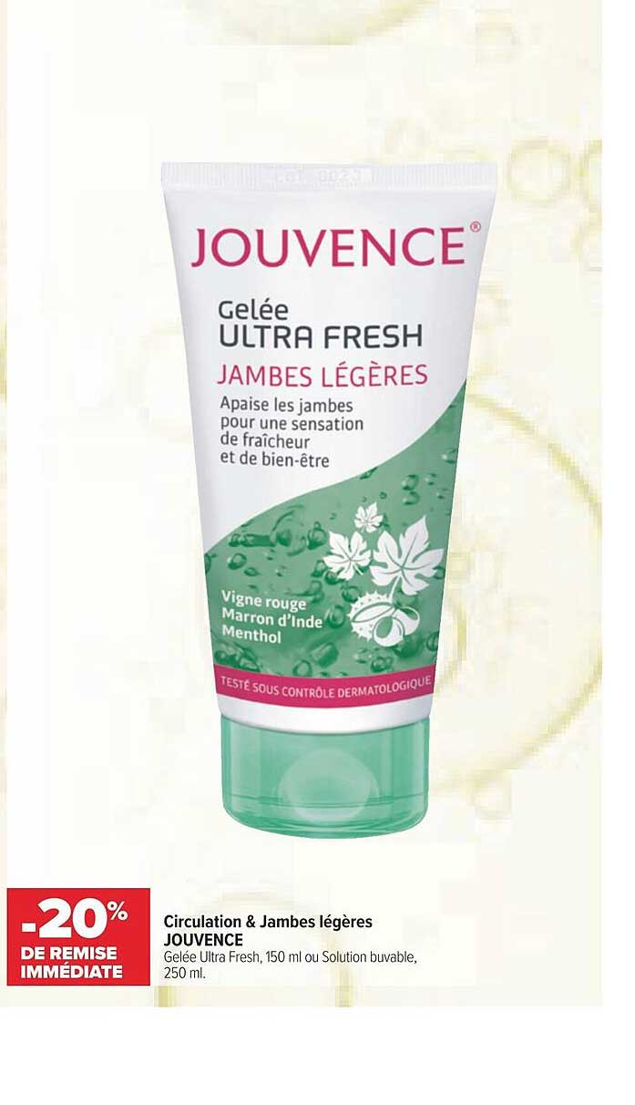 circulation & jambes légères jouvence